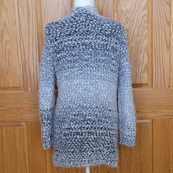 Bobeau Harper Open Front Eyelash Cardigan Longline With Pockets NWOT NEW - Picture 8 of 12